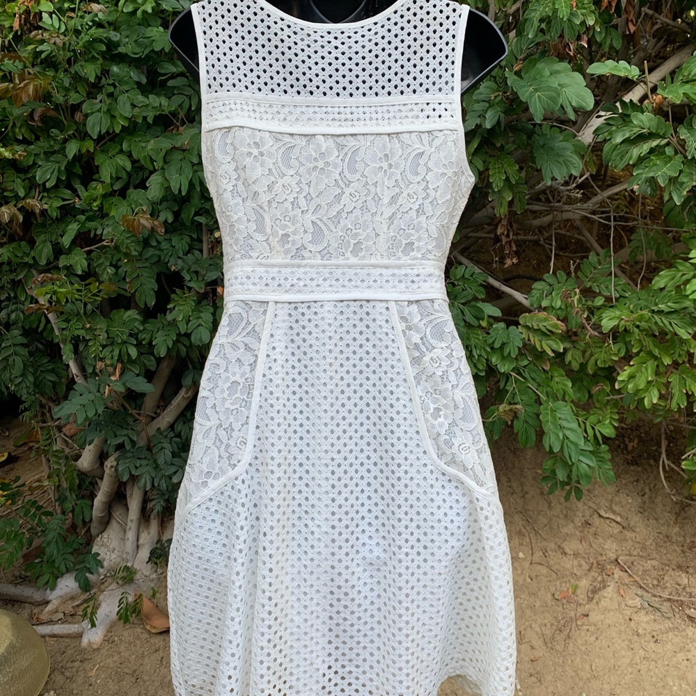 Beautiful white lace dress